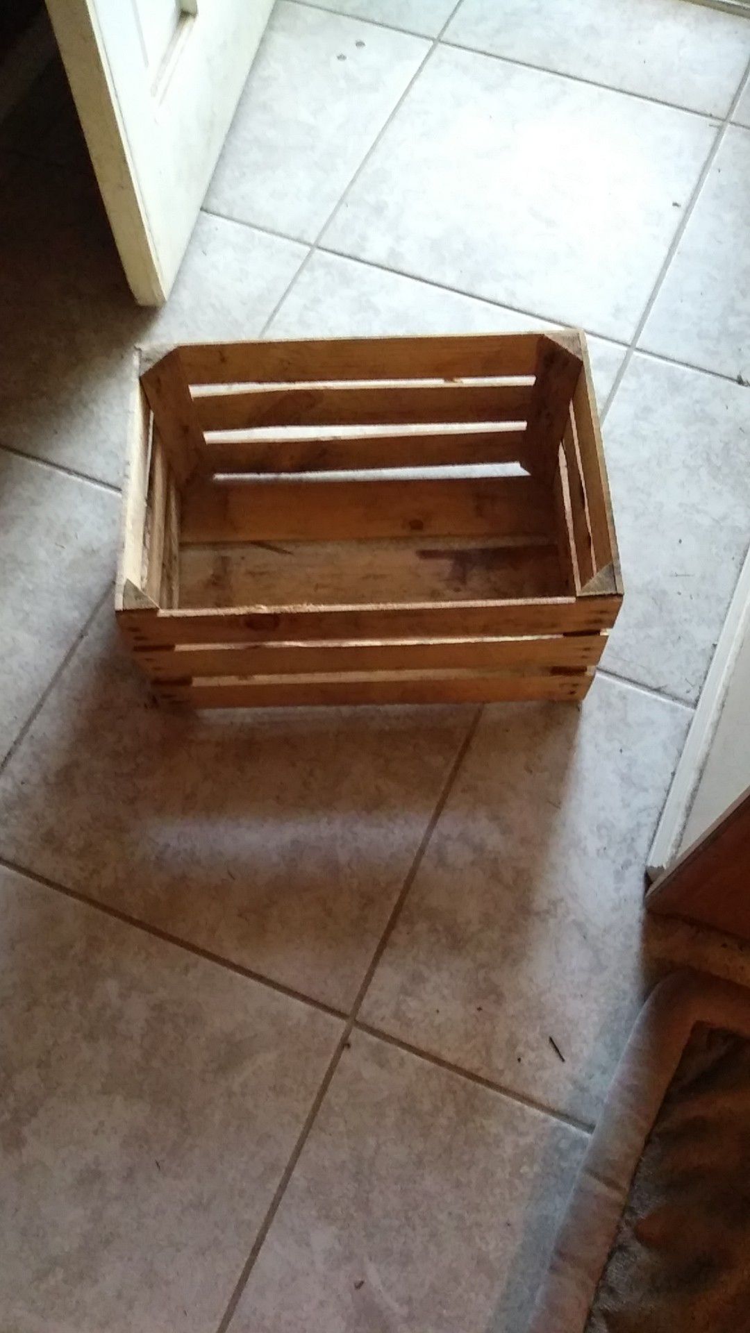 Nice Small Wooden Crates Approx 18" x 12 1\2" x 9" Priced at Each