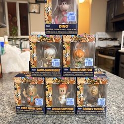 Set Completo Funko Minis Los Picapiedra (The Flintstones) - 6 Figuras