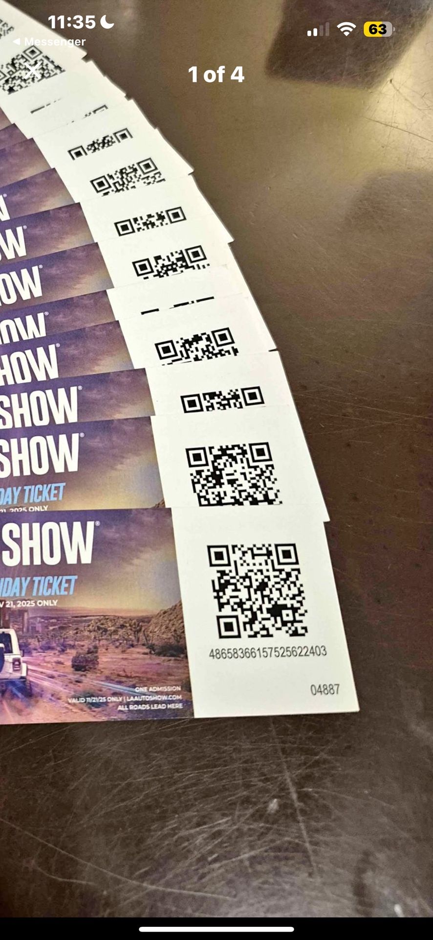 La Car Show Ticket Any Day