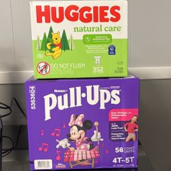 Huggies Pull Ups & Wipes Bundle