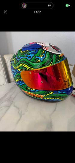 Helmet and cardo 4x