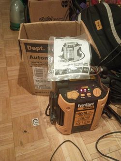 Battery jump starter with Compressor ,USB and DC outlet - works very Excellent