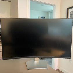 32 Inch Curved Monitor - Dell