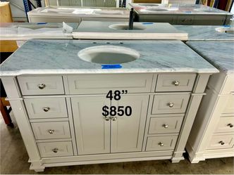 48in Bathroom Vanity with Top