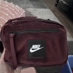 Nike velour bag