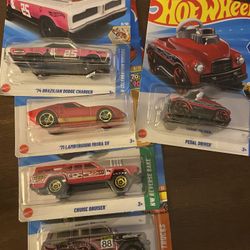 Hotwheels Lot Of Five 1 is a treasure hunt