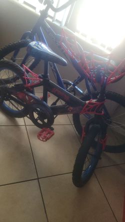 Spiderman 16 inch bike.