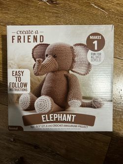Crochet elephant