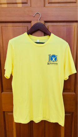 Beaverton School District Yellow T-Shirt Size XL 100% Cotton, Excellent