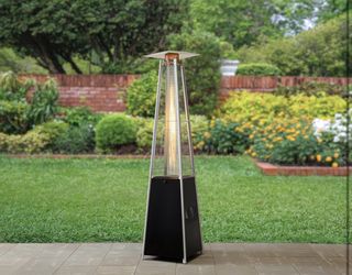 Outdoor Pyramid patio heater 48000BTU Stainless Steel Burner Quartz Glass