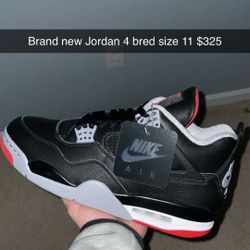 Jordan 4 Bred 