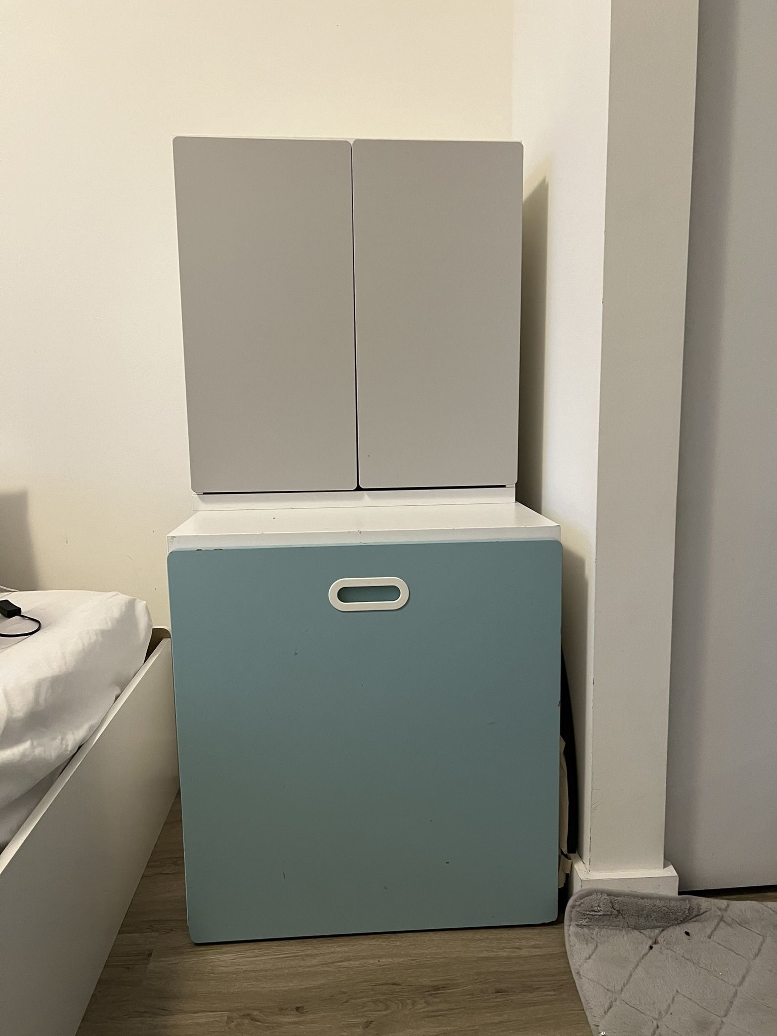 IKEA Toy Bench Storage and Cabinet with Shelf