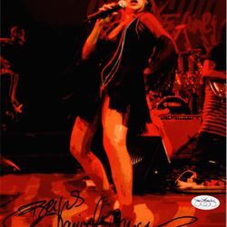 JSA COA DANIELLA MERCURY BRAZILIAN SINGER SIGNED 8x10 GLOSSY PHOTO
