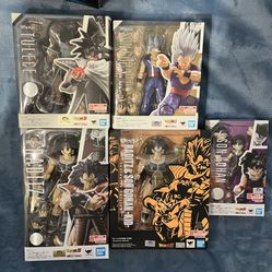 SH Figuarts Dragon ball Z Raditz, gohan and Tulece action figures