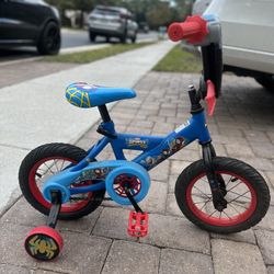 Boys Bike -Spiderman