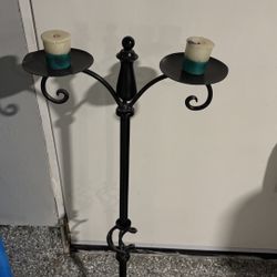 Iron Candle Holder 