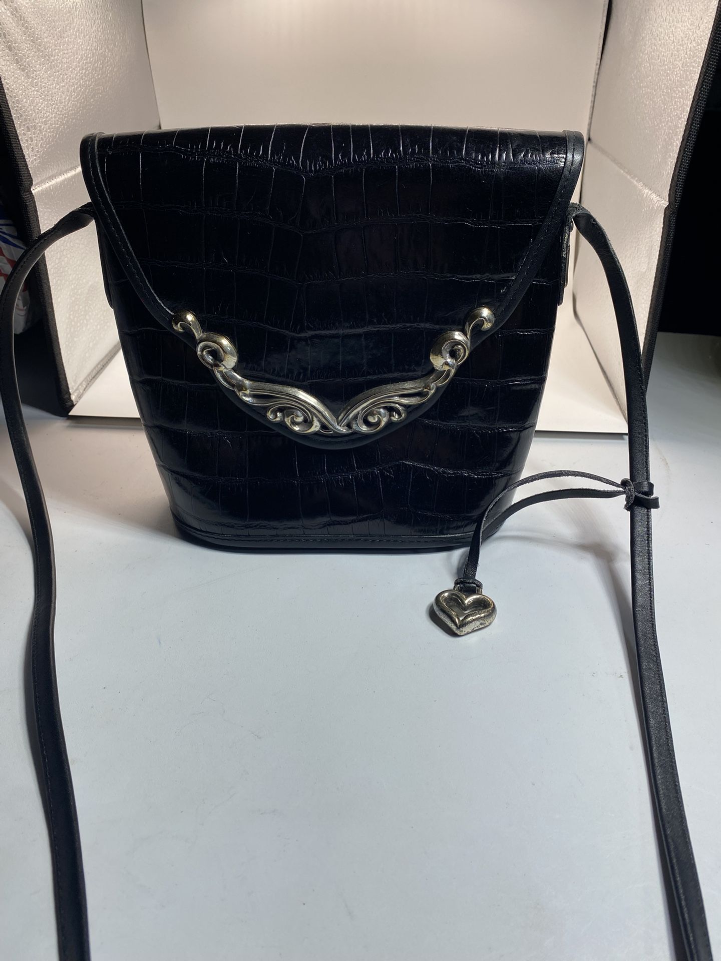 Vtg Brighton Handbag W Charm