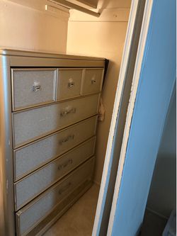 Dresser and small nightstand for sale