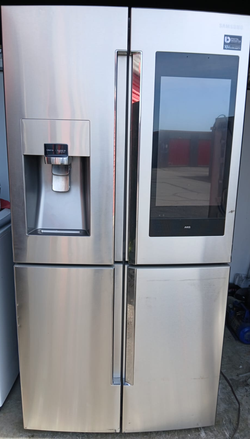 Samsung Quad Door Smart Fridge Stainless Steel