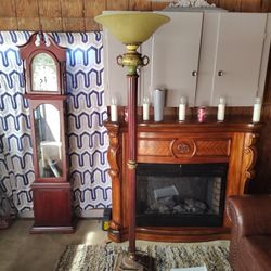 Floor Clock Ceramic In New Condition 
