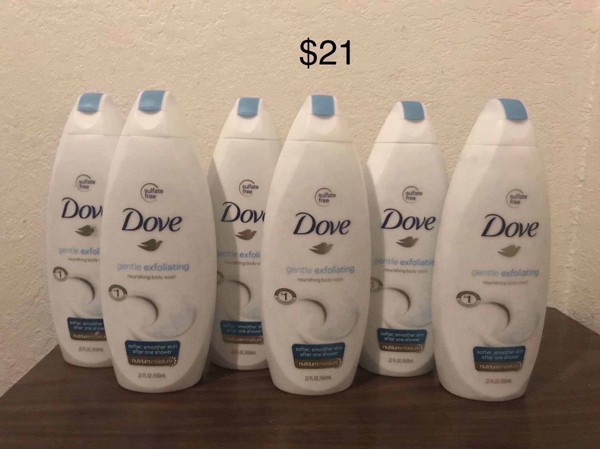 Dove, Caress, Old Spice, Axe