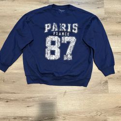 Pretty Rebellious Paris France 87 Sweatshirt