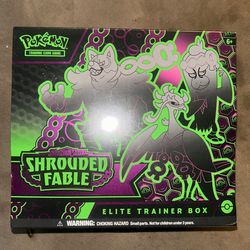Pokemon Shrouded Fable Elite Trainer Box