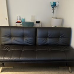 Costco Euro Lounger Futon Couch Converts To Double Bed