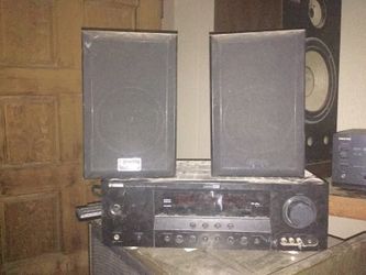 Receiver and 2 speakers
