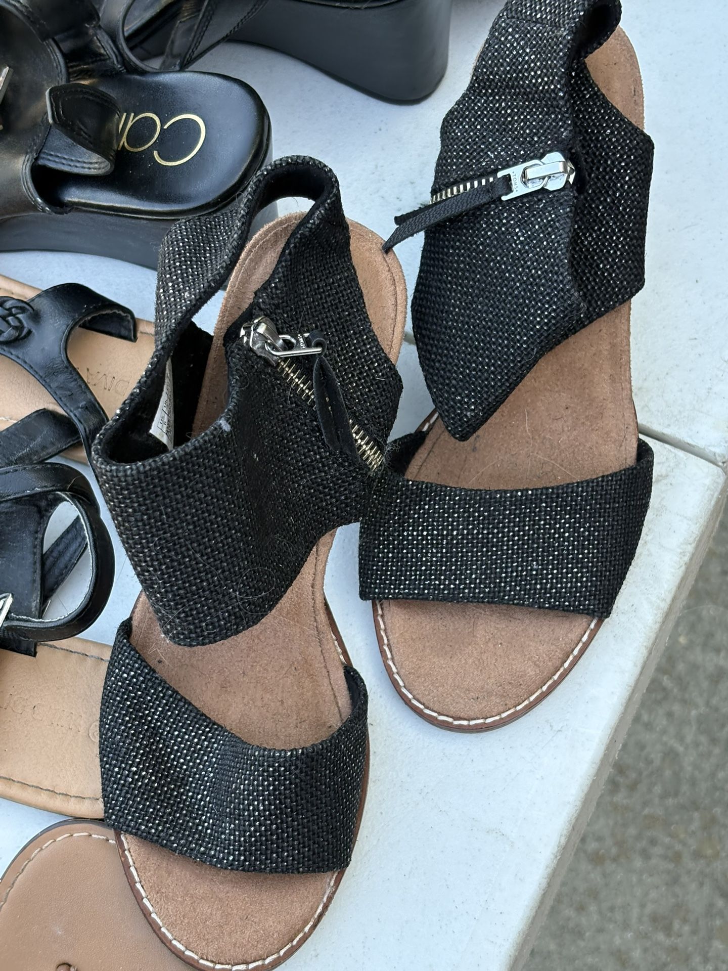 Toms Black Heels