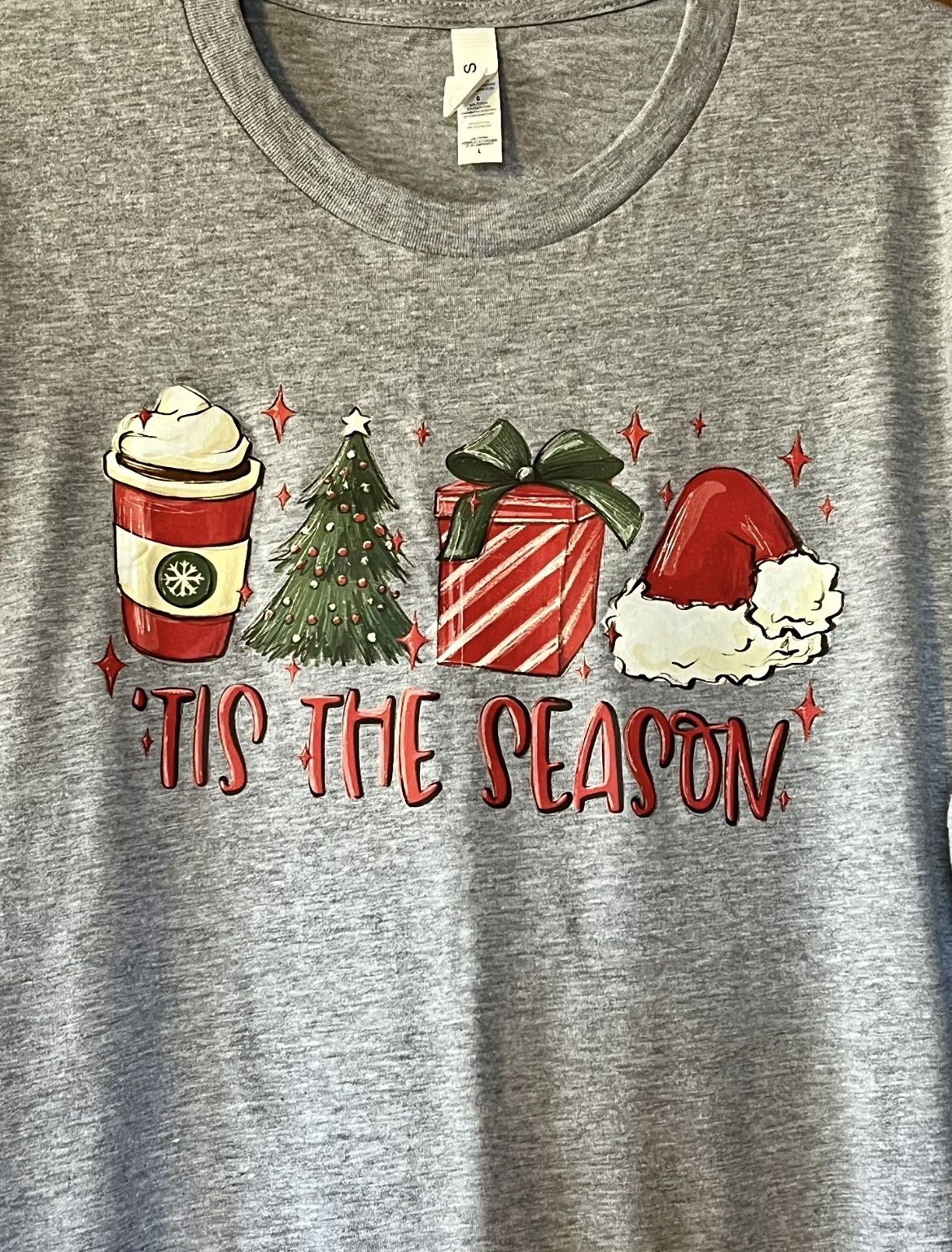 NEW Ladies Christmas Holiday T-Shirt