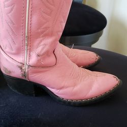 Girls Cow Girl Boots Size 13.5 
