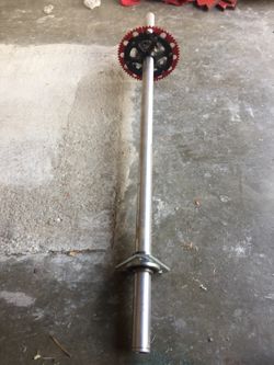 Drift trike completed rear axle