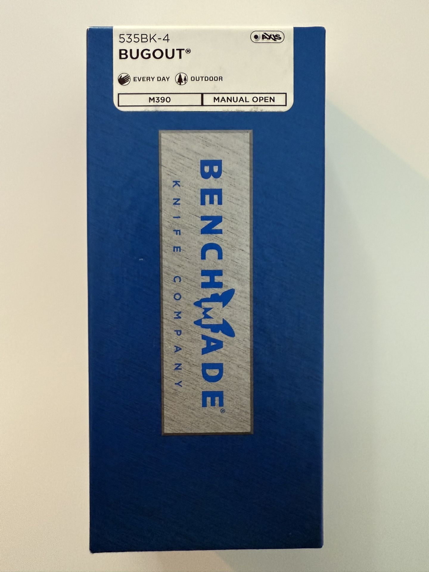 Benchmade Bugout 535BK-4 Gray Aluminum