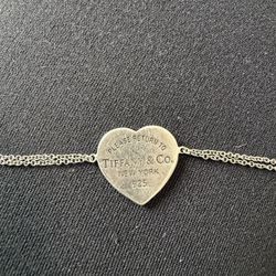 Sterling Silver “Please Return To Tiffany” Bracelet