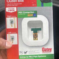 Ice Maker Outlet Box