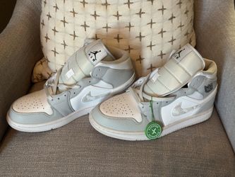 Air Jordan 1 Mid Light Smoke Grey – Size 10.5 – Verified Authentic