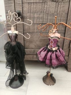 Corset dress jewelry holder $5 each
