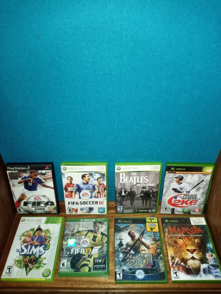 Xbox And Playstation Games