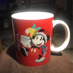 Disney Mickey And Minnie Festive Cheer Mug