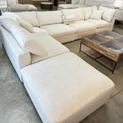 NEW Cloud Sofa Modular Sectional Couch With Down Feather & Memory Foam 