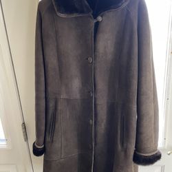 Jacques Jekel Sheepskin Coat. Made in France. Size S/M