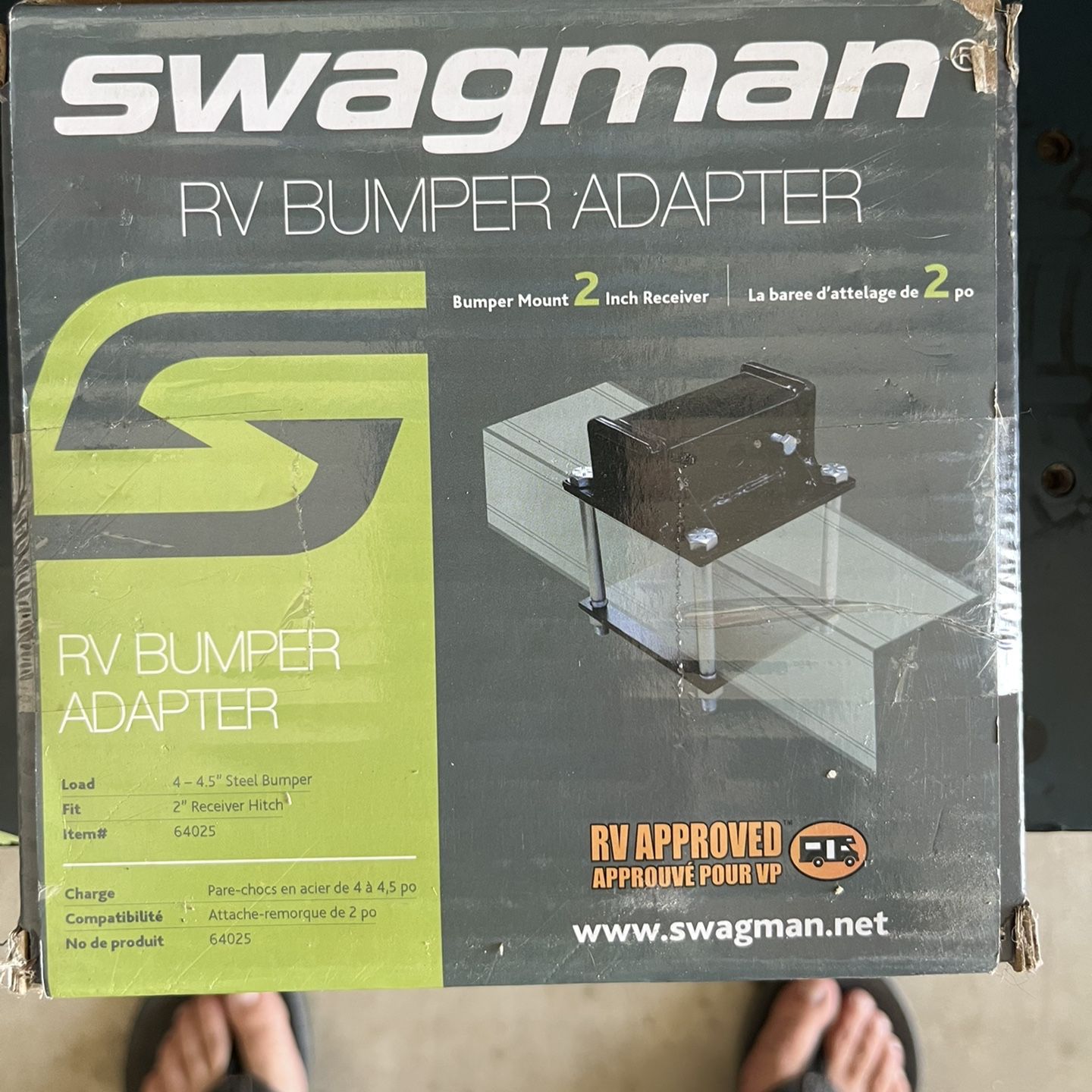 Swagman RV bumper Adapter With 2 Receiver for Sale in Spanish Springs NV OfferUp