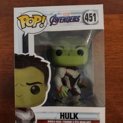 Funko Pop Marvel Avengers Hulk 451