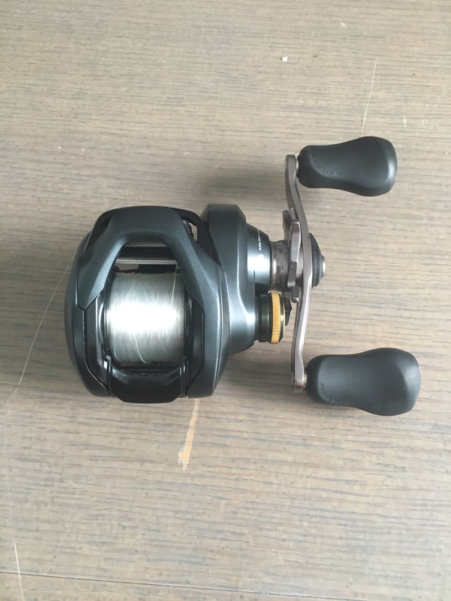 Shimano bait caster fishing real