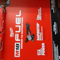 Milwaukee new 41/2"-5"  Grinder 18M Fuel 