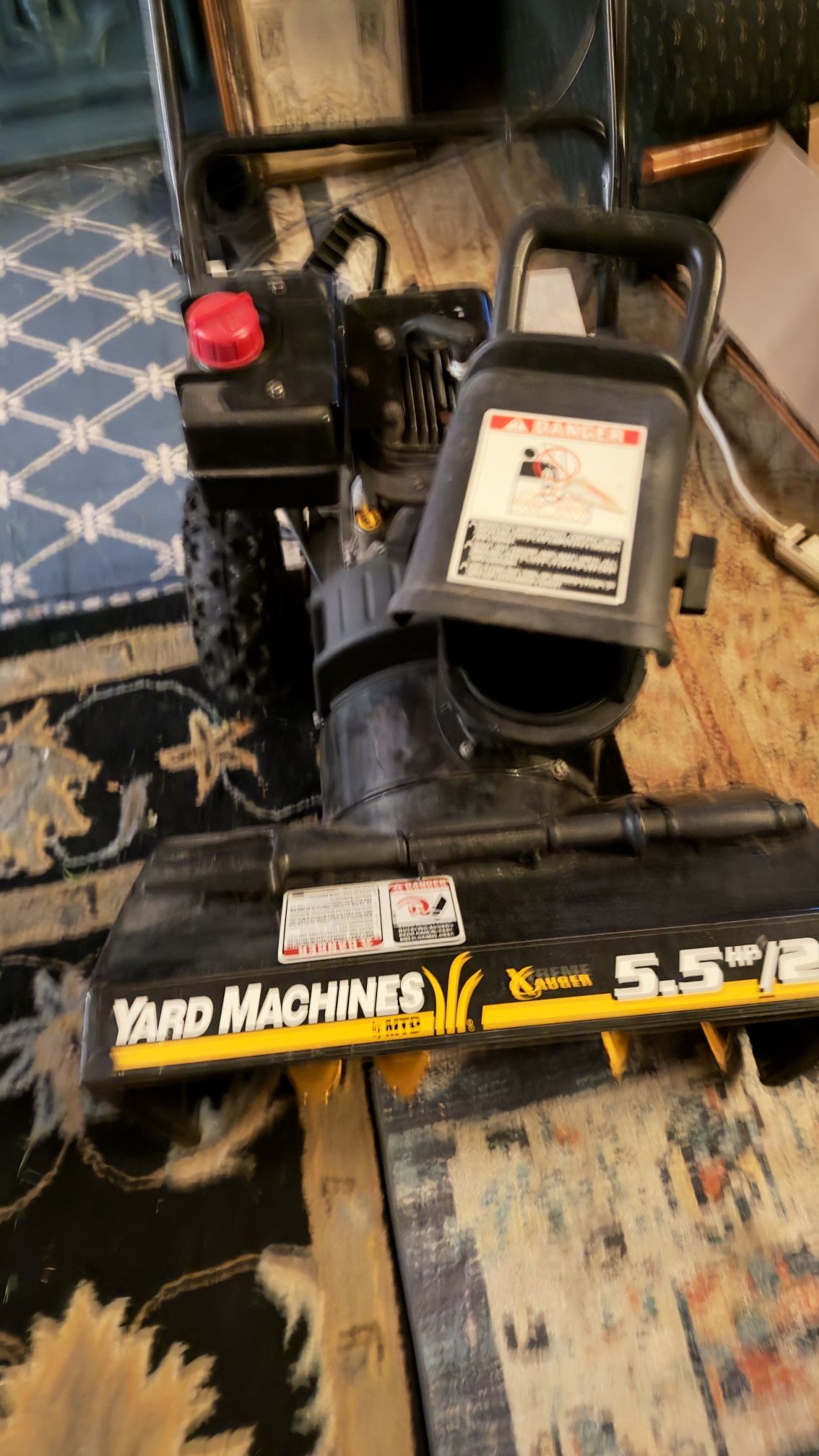 Yard Machine Snow Blower