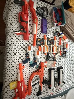 Nerf Guns And Darts