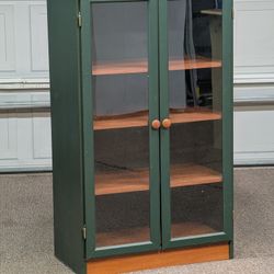 Glass-Front Display Cabinet 