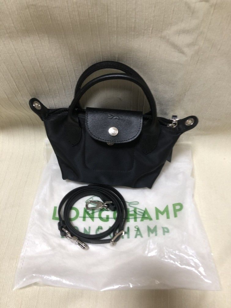 LongChamp Le Pliage Neo Mini pouch with Shoulder Strap